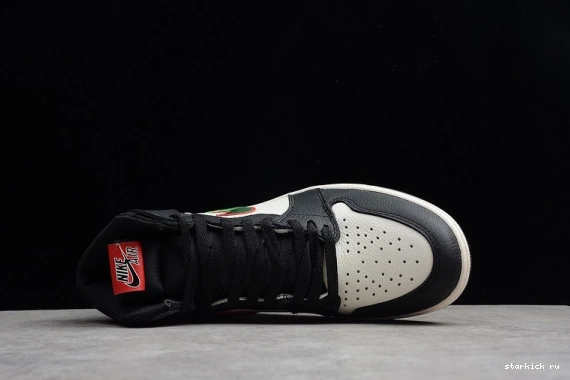 High Star Retro (A Is Sports Born) Jordan 1 Illustrated 555088-015 555088-015 1214